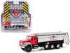 2018 International WorkStar Tanker Truck "FDNY" (The Official Fire Department City of New York) Red and Silver "S.D. Trucks" Series 11 1/64 Diecast Model by Greenlight