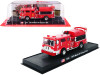 1979 Mack CF Pumper Fire Engine Red FDNY "New York City Fire Department" (New York) 1/64 Diecast Model by Amercom