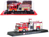 2006 Pierce Dash Top Mount Pumper Fire Engine Red "Wichita Fire Department" (Kansas) 1/64 Diecast Model by Amercom