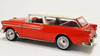 1/18 1955 Chevrolet Chevy Bel Air Belair Nomad (Red) Diecast Car Model