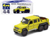 Mercedes Benz G63 AMG 6x6 Pickup Truck Kinetic Yellow "1st Special Edition" 1/64 Diecast Model Car by Era Car
