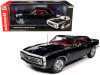 1967 Chevrolet Camaro Yenko SS 427 Hardtop Tuxedo Black with Red Interior "American Muscle 30th Anniversary" 1/18 Diecast Model Car by Autoworld