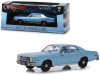 1977 Plymouth Fury Steel Blue Detective Rudolph Junkins Christine 1983 Movie 1/43 Diecast Model Car by Greenlight