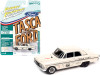 1964 Ford Thunderbolt "Tasca" Ford Tribute Wimbledon White with Race Graphics Limited Edition to 3508 pieces Worldwide "Muscle Cars USA" Series 1/64 Diecast Model Car by Johnny Lightning