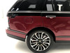 1/18 LCD 2020 Land Rover Range Rover 4th Generation (2013-Present) (Red & Black) Diecast Car Model