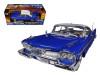 1958 Plymouth Fury Custom Blue with White Top 1/18 Diecast Model Car by Motormax