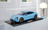 1/8 Minichamps 2020 Porsche Taycan Turbo S (Frozen Blue Metallic) Resin Car Model Limited 99 Pieces