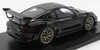 1/18 Dealer Edition Porsche 911 991-2 GT3 RS Black Weissach Package Resin Car Model
