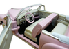 1/18 Elvis Presley 1949 Cadillac Coupe Deville Convertible Pink Diecast Car Model