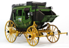 1/16 Franklin Mint 1886 Wells Fargo Overland Stagecoach Diecast Car Model
