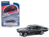 1/64 Greenlight 1969 Chevrolet Yenko/SC COPO Nova Tuxedo Black with Light Blue Stripes Diecast Car Model