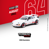 Tarmac Works 1/64 Porsche 911 Carrera 964 RWB Backdate (White ) Diecast Car Model