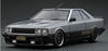 1/43 Nissan Skyline 2000 RS-Turbo (R30) Silver/Black (Ignition Model)