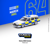  1/64 Tarmac Works Volvo 850 Estate Police car 