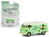 Volkswagen Panel Van "St. Patrick's Day 2021" "Hobby Exclusive" 1/64 Diecast Model by Greenlight