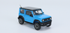  1/64 BM Creations Suzuki Jimny (JB74) Blue LHD Diecast Car Model