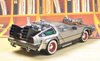 1/18 Sunstar DeLorean DMC-12 DMC12 Back to the future III with Red Wheels Diecast Car Model