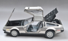 1/18 Sunstar 1981 DeLorean DMC-12 DMC12 (Stainless Steel Silver) Diecast Car Model