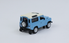 Land Rover Defender Light Blue with Cream Top 1/64 Diecast Model Car by Schuco