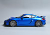 1/18 Schuco Porsche Cayman GT4 (Blue) Diecast Car Model
