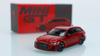 1/64 MINI GT Audi RS6 Avant Carbon Black Edition Tango Red RHD