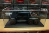 1/18 Extra Large Extended Acrylic Display Case with Carbon Fiber Pattern Leather Base (car model not included)