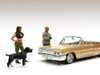 "Lowriderz" Figurine IV and a Dog for 1/18 Scale Models by American Diorama