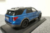 1/18 Dealer Edition 2020 Ford Explorer (6th Generation U625) Blue Diecast Car Model