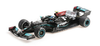 1/18 Minichamps 2021 Valtteri Bottas Mercedes-AMG F1 W12 #77 3rd Bahrain GP Formula 1 Car Model