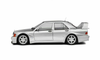 1/18 Solido 1990 Mercedes-Benz Mercedes 190E 2.5-16 Evolution II (Silver) Diecast Car Model