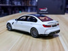 1/18 BMW M3 Competition (G80) Alpine White Resin Car Model