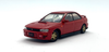  1/64 BM Creations  Mitsubishi Lancer Evolution I II Red LHD