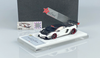 1/43 Fuelme Lamborghini Aventador Roadster LB Works 50th Anniversary (Glacial white) Diecast Car Model