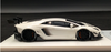 1/43 Fuelme Lamborghini Aventador Roadster LB Works 50th Anniversary (Pearl White) Diecast Car Model