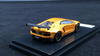  1/64 JEC LB works LP700-4 Metallic yellow Diecast Car Model 
