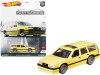 Volvo 850 Estate RHD (Right Hand Drive) with Sunroof Light Yellow "Fast Wagons" Series Diecast Model Car by Hot Wheels