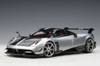 1/18 AUTOart Pagani Huayra BC in Grigio Mercur Silver Carbon Car Model