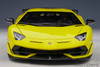 1/18 AUTOart Lamborghini Aventador SVJ (Giallo Tenerife Pearl Yellow) Car Model