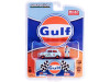 1967 Austin Mini Cooper S 1275 Mkl RHD (Right Hand Drive) #21 "Gulf Oil" and Driver Figurine Limited Edition to 4400 pieces Worldwide 1/64 Diecast Model Car by Greenlight