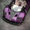 1/18 LCD Pagani Zonda HP Barchetta (Carbon Purple) Diecast Car Model