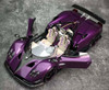 1/18 LCD Pagani Zonda HP Barchetta (Carbon Purple) Diecast Car Model