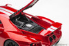 1/18 AUTOart 2017 Ford GT (Liquid Red with Silver Stripes) Car Model