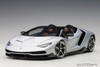 1/18 AUTOart Lamborghini Centenario Roadster (Argento Centenario Matte Silver Metallic) Car Model