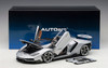 1/18 AUTOart Lamborghini Centenario Roadster (Argento Centenario Matte Silver Metallic) Car Model