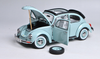 1/18 Schuco Volkswagen VW Beetle 1600 Convertible Diecast Car Model