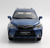 1/18 Dealer Edition Subaru Forester (Blue) Diecast Car Model