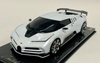 1/18 MR Collection Bugatti Centodieci Quartz White Carbon Fiber Base Resin Car Model Limited 299 Pieces