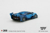 1/64 Mini GT Bugatti Vision Gran Turismo (Light Blue and Carbon Blue) Diecast Car Model