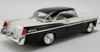 1/18 ACME 1956 Chrysler New Yorker St. Regis (Black and White) Diecast Car Model
