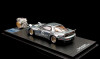 1/64 TM TimeMicro Mazda RX-7 RX7 Pink Pig (Metallic Grey) with Engine Car Model Limited 300 Pieces